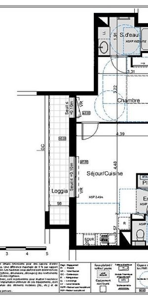 Appartement T2 à louer - 41 m² - Photo 1