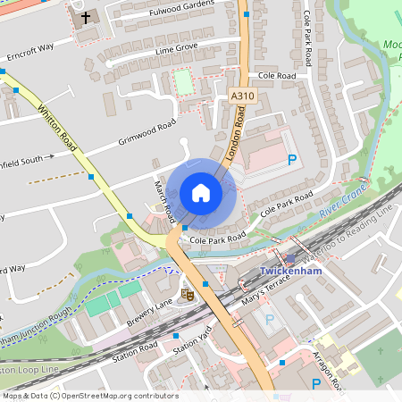 London Road, Twickenham, UK, TW1