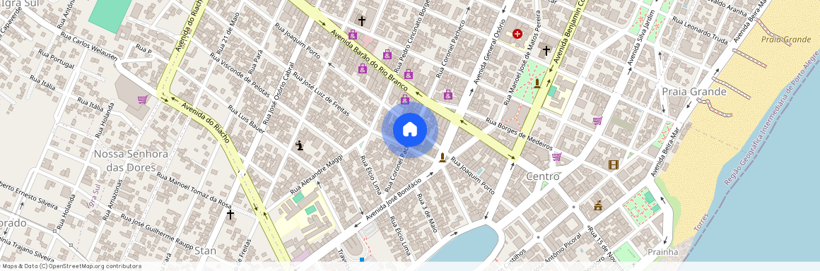 Rua Coronel Pacheco, 178, Torres, Torres - RS, 95560-000, Brazil