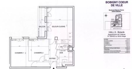 location Appartement T3 DE 60.8m² À BOBIGNY - Photo 5