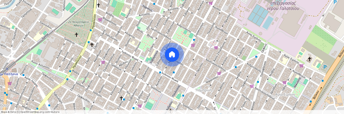 Άγιος Ελευθέριος - Προμπονά - Ριζούπολη (Αθήνα - Κέντρο)