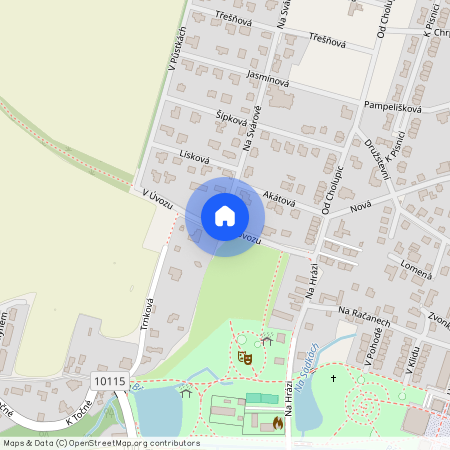 V Úvozu, Dolní Břežany, okres Praha-západ