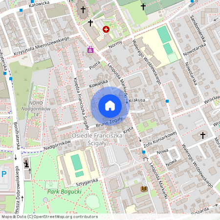 ul. Kowalska, Bogucice, Katowice, śląskie