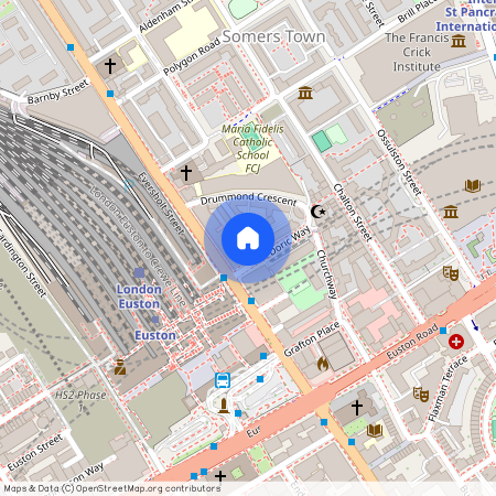 Doric Way, Euston, NW1