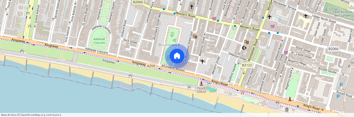 Brunswick Square, Hove, East Sussex, BN3