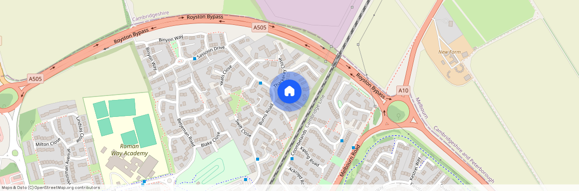 Tennyson Close, Royston, SG8