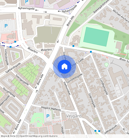 Carit Etlars Gade **, 1. tv., Aalborg