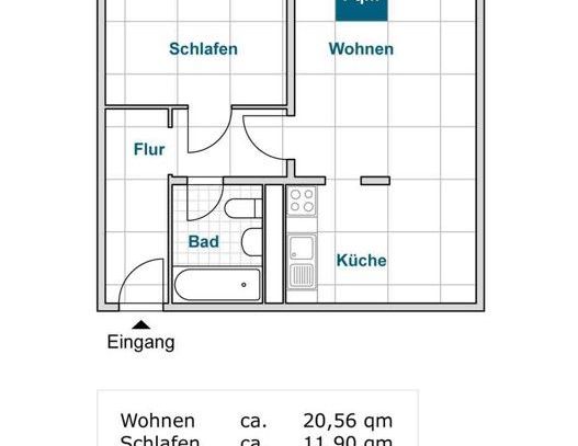 Kleine, feine 2-Zimmerwohnung mit Aufzug! - Foto 1