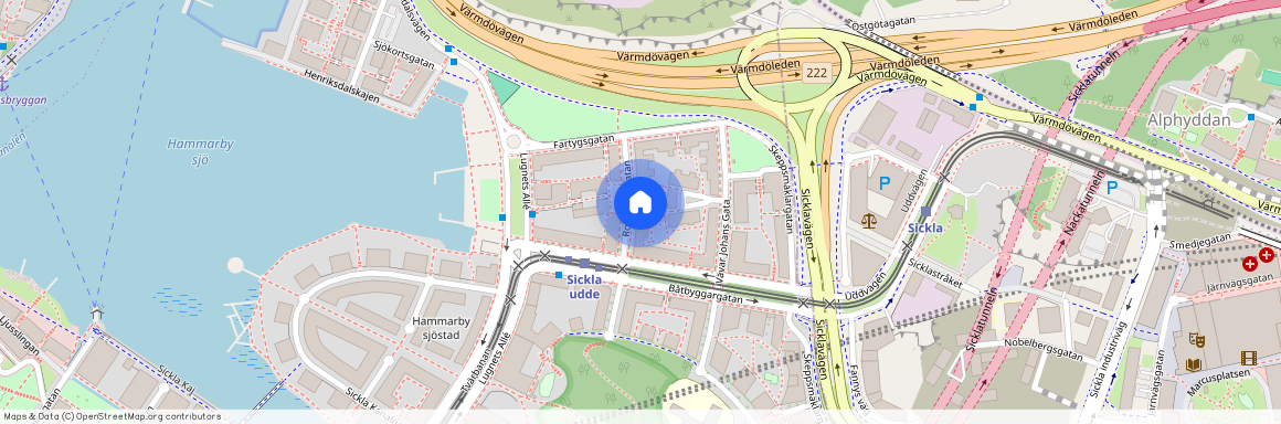 Södra Hammarbyhamnen, Stockholm, Rorgängargatan 16