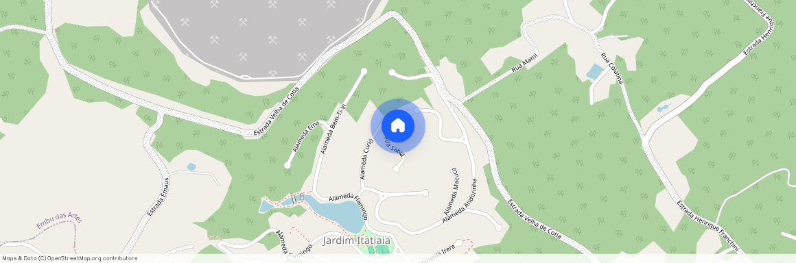Alameda Sabiá, 17 - Jardim Itatiaia, Embu das Artes - SP