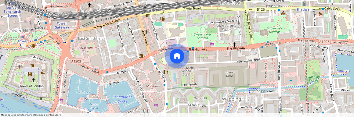 Cormorant Lodge, St Katharine Docks, E1W