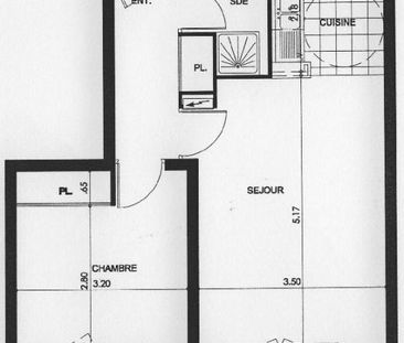 Location Appartement 2 pièces NANTES 44300 - Photo 1