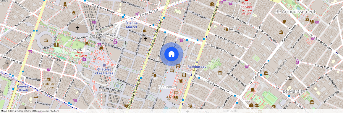 Saint Martin 164, Rue Saint-Martin, Paris