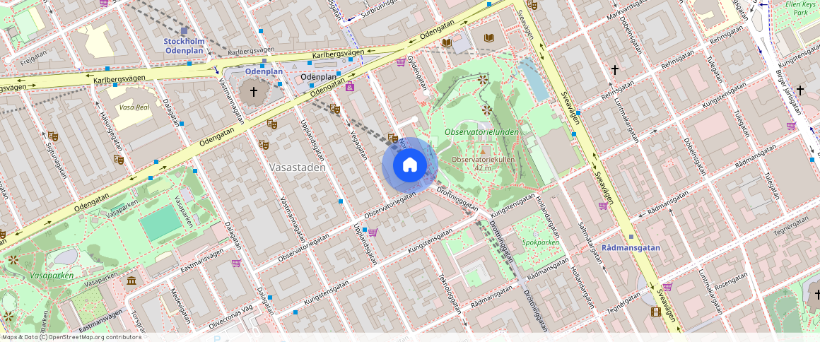 Norrtullsgatan **, Centralt