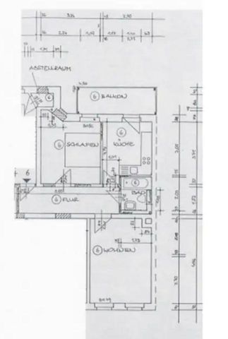 Gemütliche 2-Raum Wohnung mit Stellplatz, Badewanne und Balkon - Foto 4