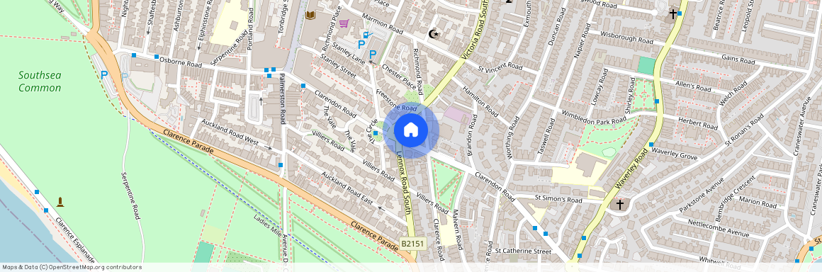 Clarendon Road, Southsea, PO5