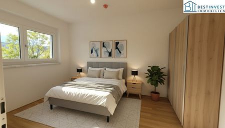 Sonniger Südbalkon mit Ausblick - Photo 3