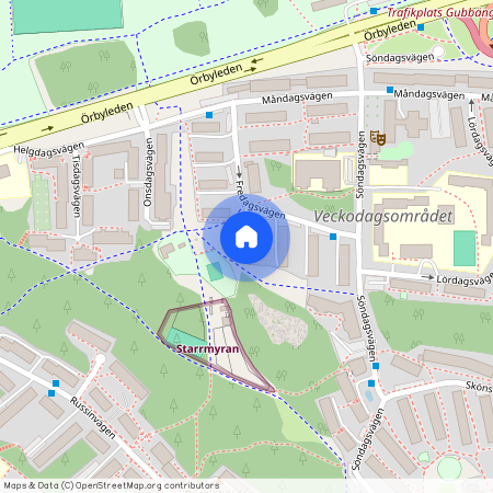 Gubbängen, Stockholm, Fredagsvägen 20