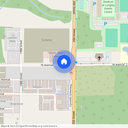 google map, Township of Langley, Township of Langley, Metro Vancouver, V2Y 3Y2