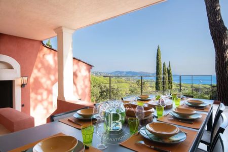 LOCATION SAISONNIÈRE - SAINTE-MAXIME - VILLA MODERNE VUE MER - 4 CHAMBRES - Photo 3