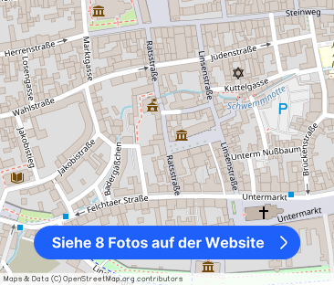 charmante 3-Zi.-Dachgeschosswohnung mit Blick über die Dächer der S... - Foto 1