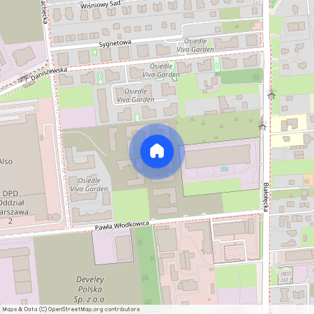 ul. Pawła Włodkowica, Brzeziny, Białołęka, Warszawa, mazowieckie