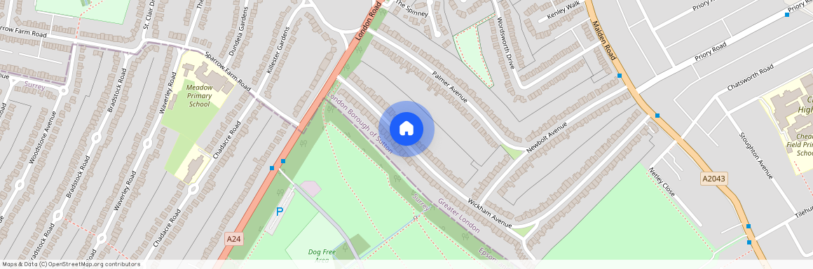 Wickham Avenue, Cheam