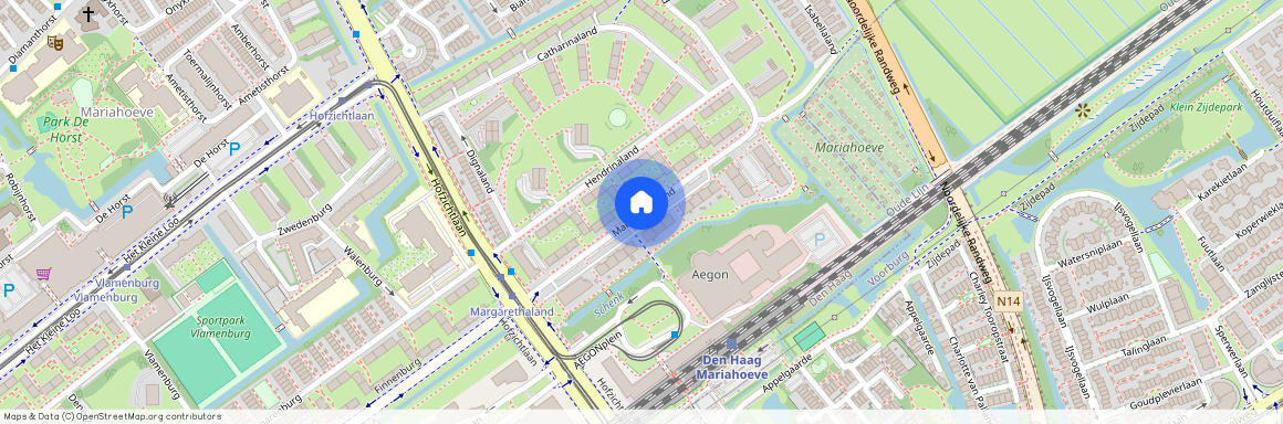 Margarethaland, Landen, The Hague