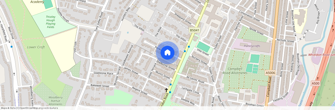 Penkville Street, Stoke-on-Trent, Staffordshire