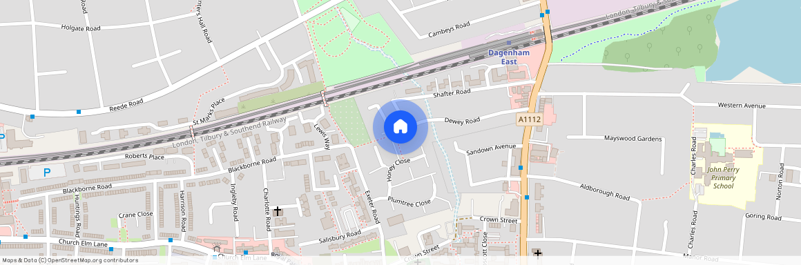 Dewey Road, DAGENHAM