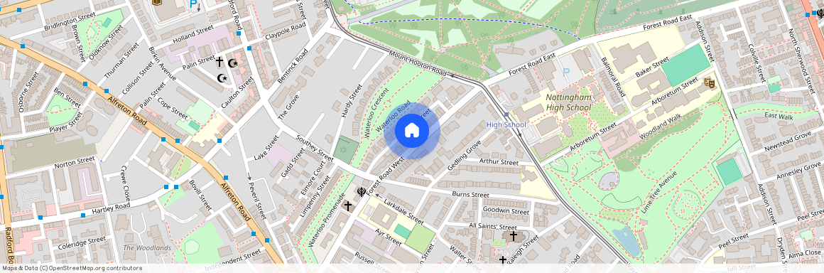 Forest Road West, Arboretum