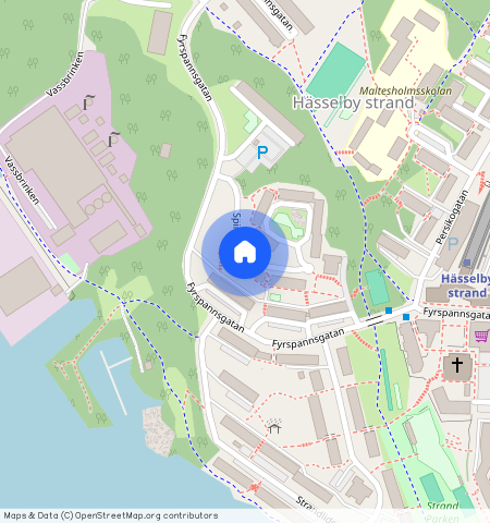 Spiralbacken **, Strand