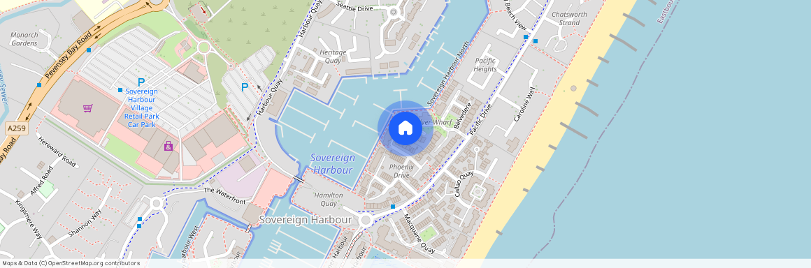 Silver Strand West, Eastbourne, BN23