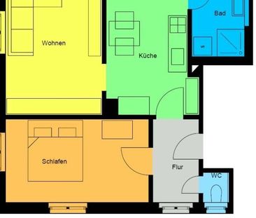 Neu sanierte Wohnung mit schicker Ausstattung wartet! - Photo 1