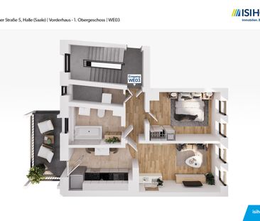 Tolle 2-Raum-Wohnung im sanierten Altbau zum Erstbezug - WE03 - Photo 6