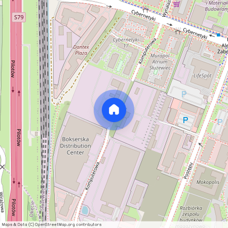 ul. Komputerowa, Służewiec, Mokotów, Warszawa, mazowieckie