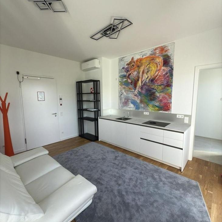 Exklusive, neuwertige, möblierte 1,5-Raum-Penthouse-Studio-Wohnung mit geh. Innenausstattung mit EBK - Photo 1