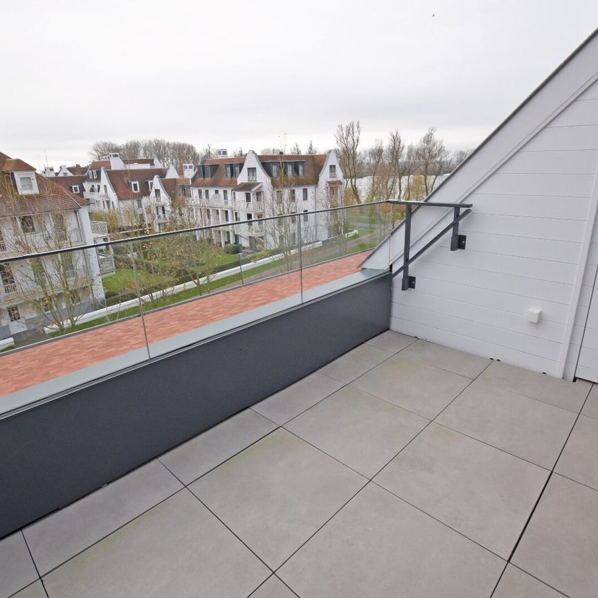 Prachtig duplex appartement in Duinenwater met 2 terrassen en zijdelings meerzicht - Foto 1