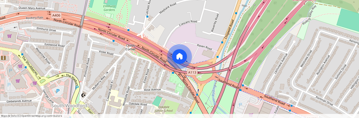 Chigwell Road, South Woodford, E18, London