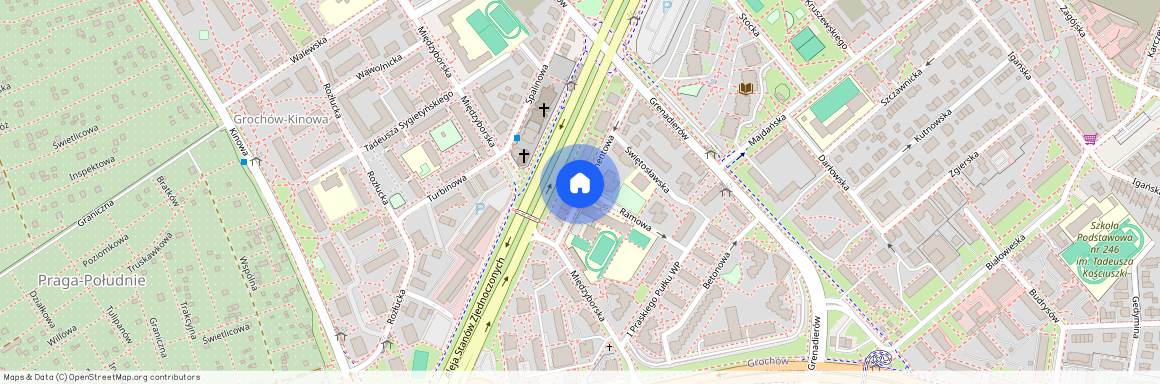 ul. Fundamentowa, Grochów, Praga-Południe, Warszawa, mazowieckie