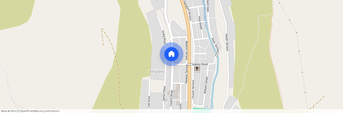 Ynyshir Road, Ynyshir, Porth