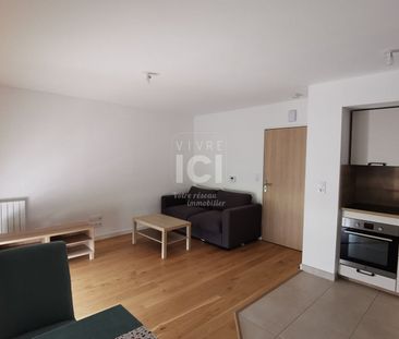 Appartement meublé Nantes 2 pièce(s) 41 m2 avec balcons et place de... - Photo 1