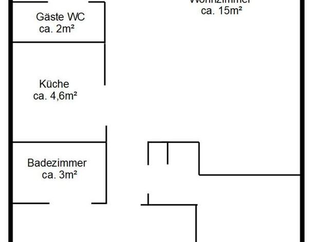Mietwohnung 60m² mit schöner Aufteilung - Foto 1