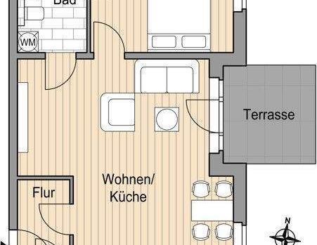 Nimm mich! Interessante 2-Zimmer-Wohnung - Foto 1