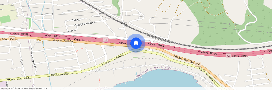 Ολυμπία Οδός, 201 32 Άγιοι Θεόδωροι, Άγιος Χαράλαμπος (Λουτράκι-Περαχώρα)