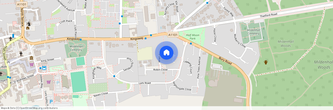 Wren Close, Mildenhall, Bury St. Edmunds, Suffolk, IP28