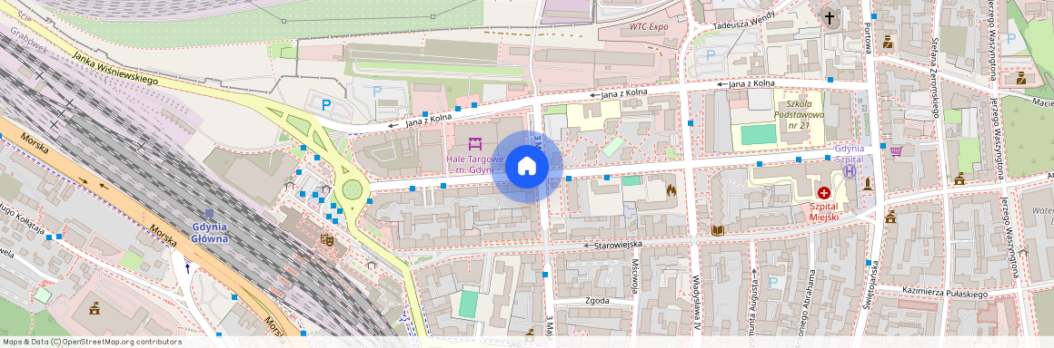 ul. Wójta Radtkego, Śródmieście, Gdynia, pomorskie