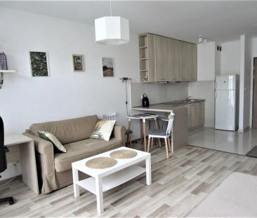Nowoczesna duża kawalerka w apartamentowcu z windą w Centrum. - Фото 5