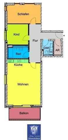 Exklusive Wohnung mit Balkon, exklusivem Bad, Gäste-WC und moderner EBK! - Photo 4