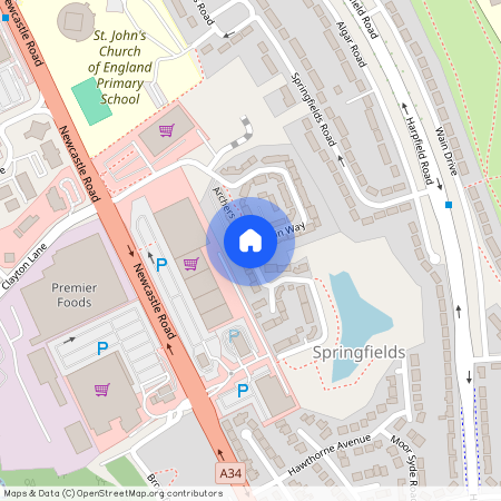 Godwin Way, Stoke-on-trent, Staffordshire, ST4